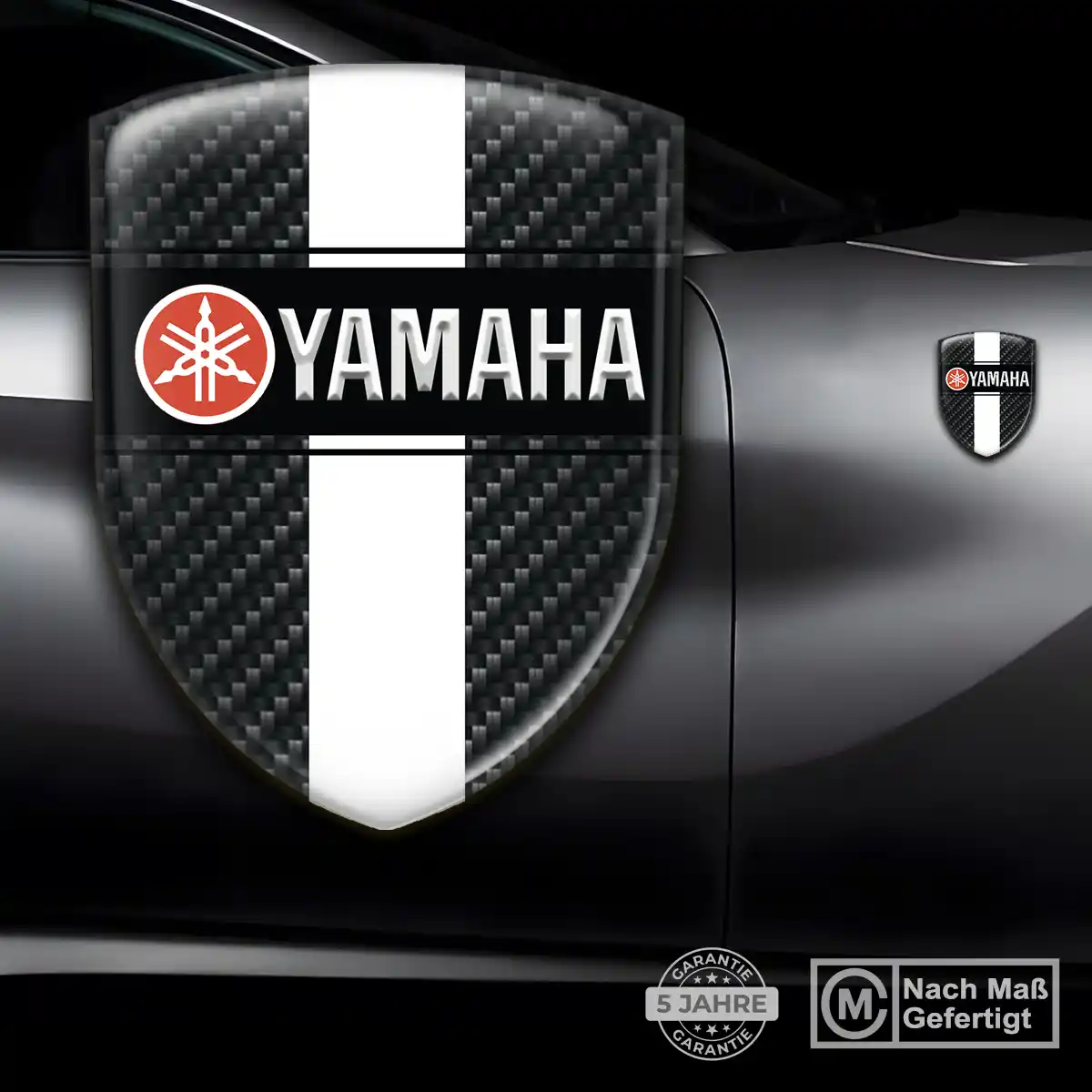 Yamaha Aufkleber 3D Gel Wappen Auto Verlässliche Qualität