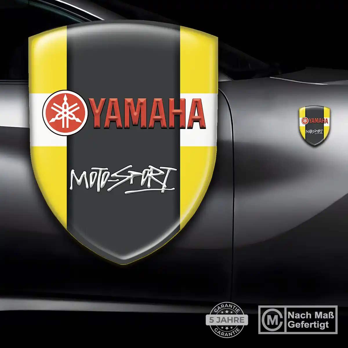Yamaha Aufkleber 3D Gel Wappen Hohe Qualität