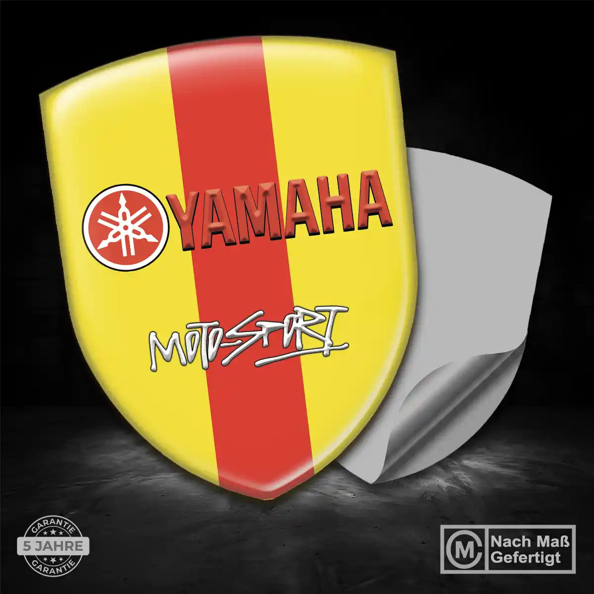 Yamaha Aufkleber Ausdrucksstarkes Design