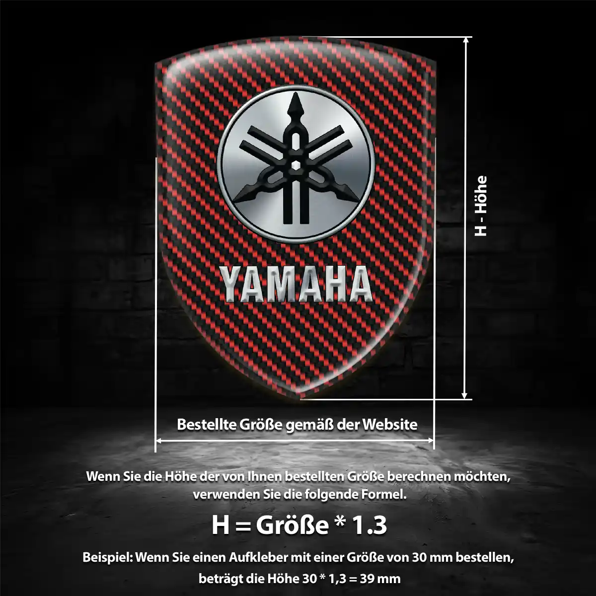 Yamaha Aufkleber Auto Überzeugende Qualität