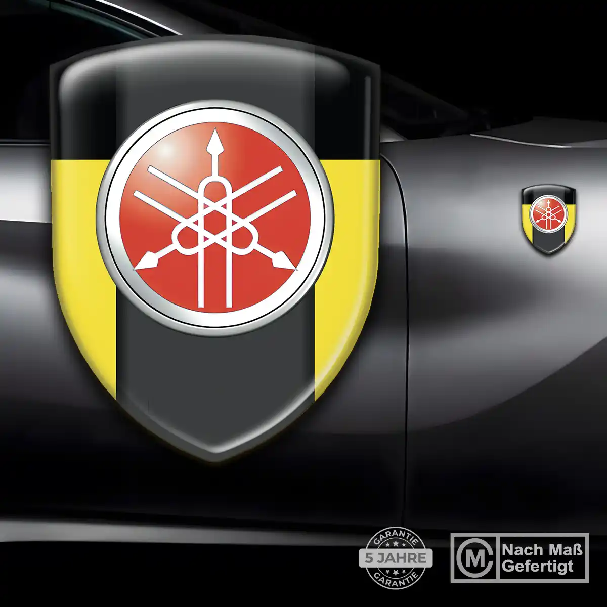 Yamaha Aufkleber Auto Premiumqualität