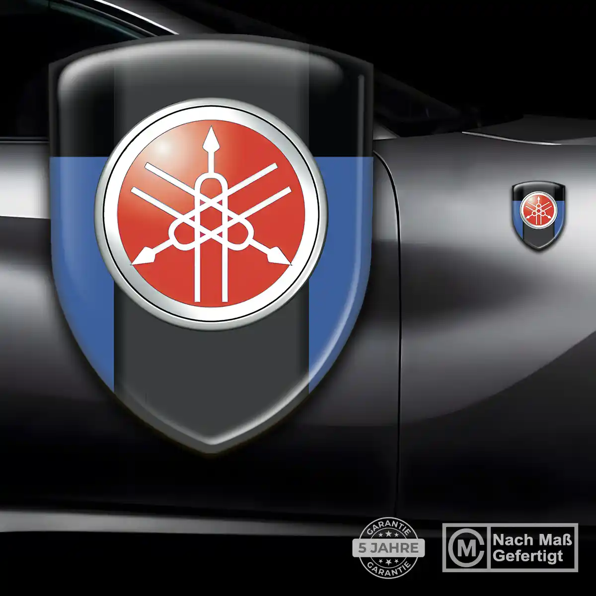 Yamaha Aufkleber Auto Sonderedition