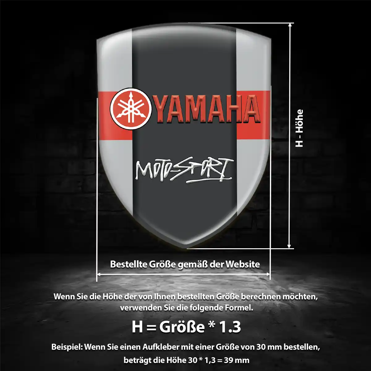 Yamaha Aufkleber Auto Spitzenqualität