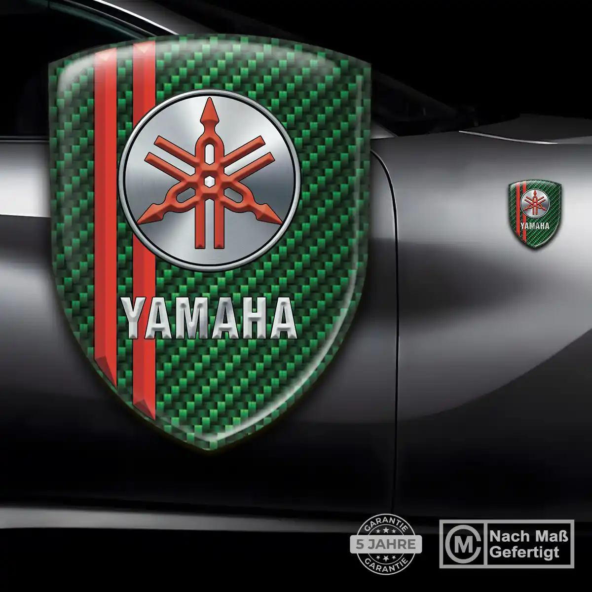 Yamaha Aufkleber Edles Design