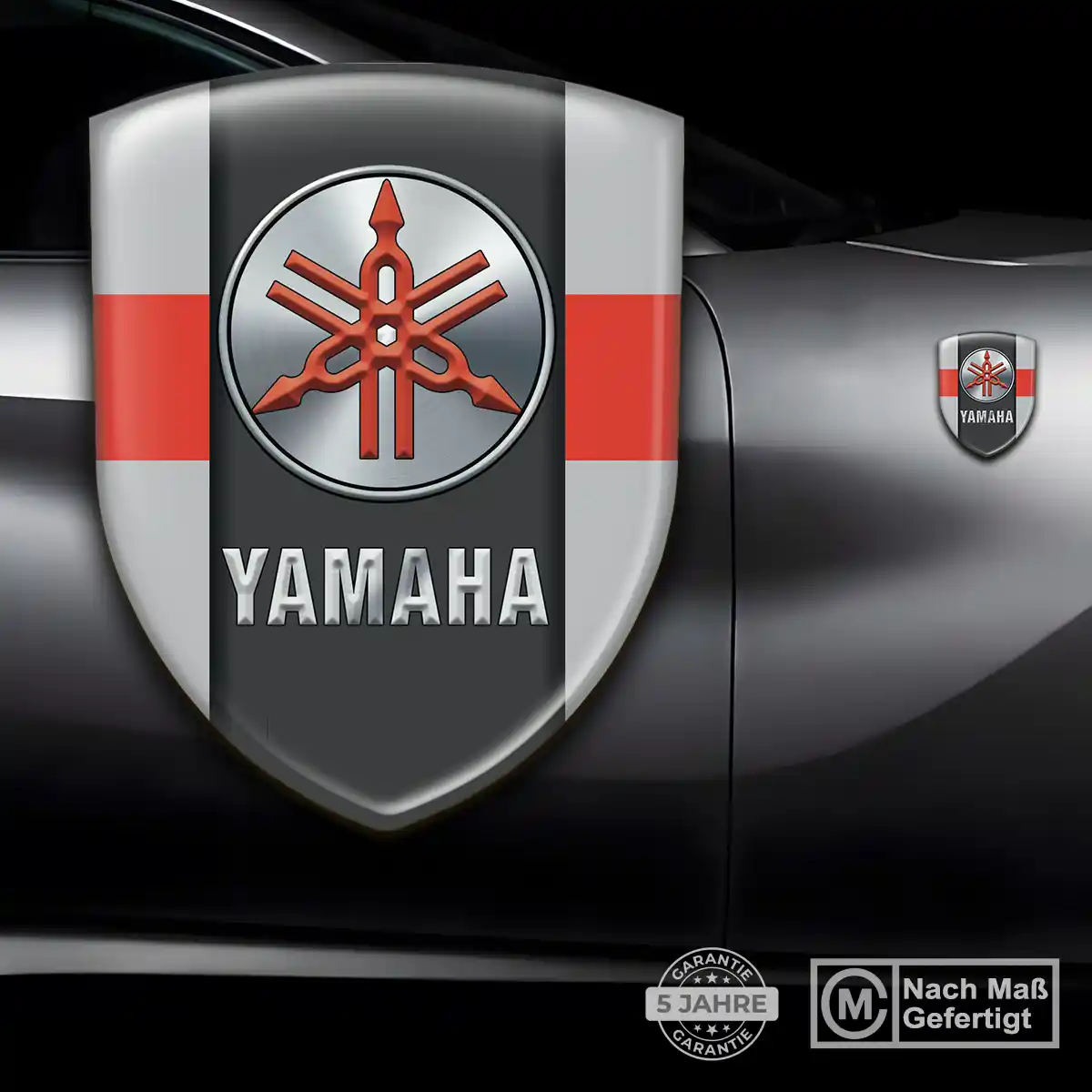 Yamaha Aufkleber Elegantes Design
