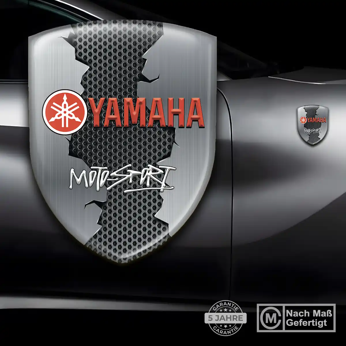 Yamaha Aufkleber Emblem Auto Überzeugende Qualität