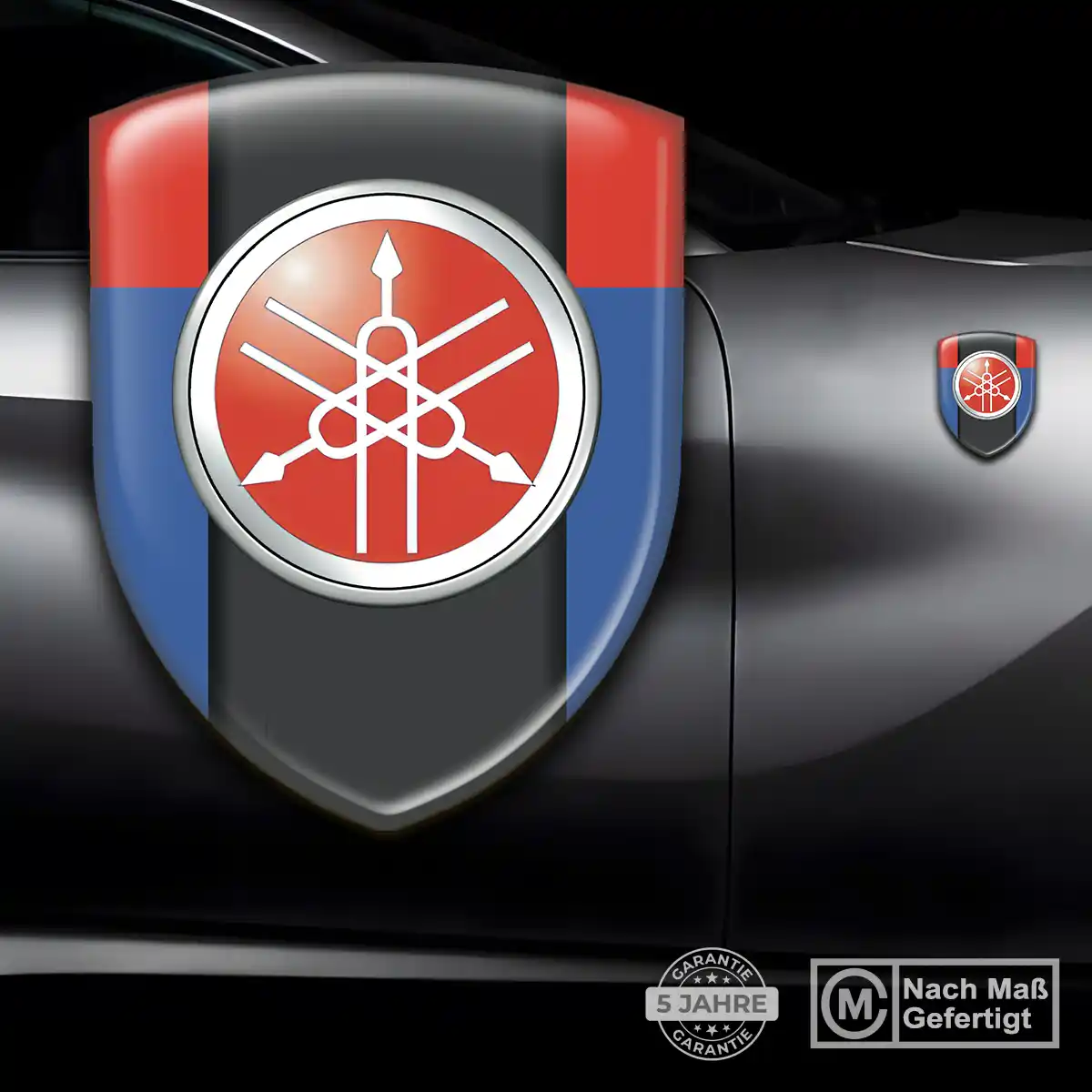 Yamaha Aufkleber Emblem Auto Edles Design