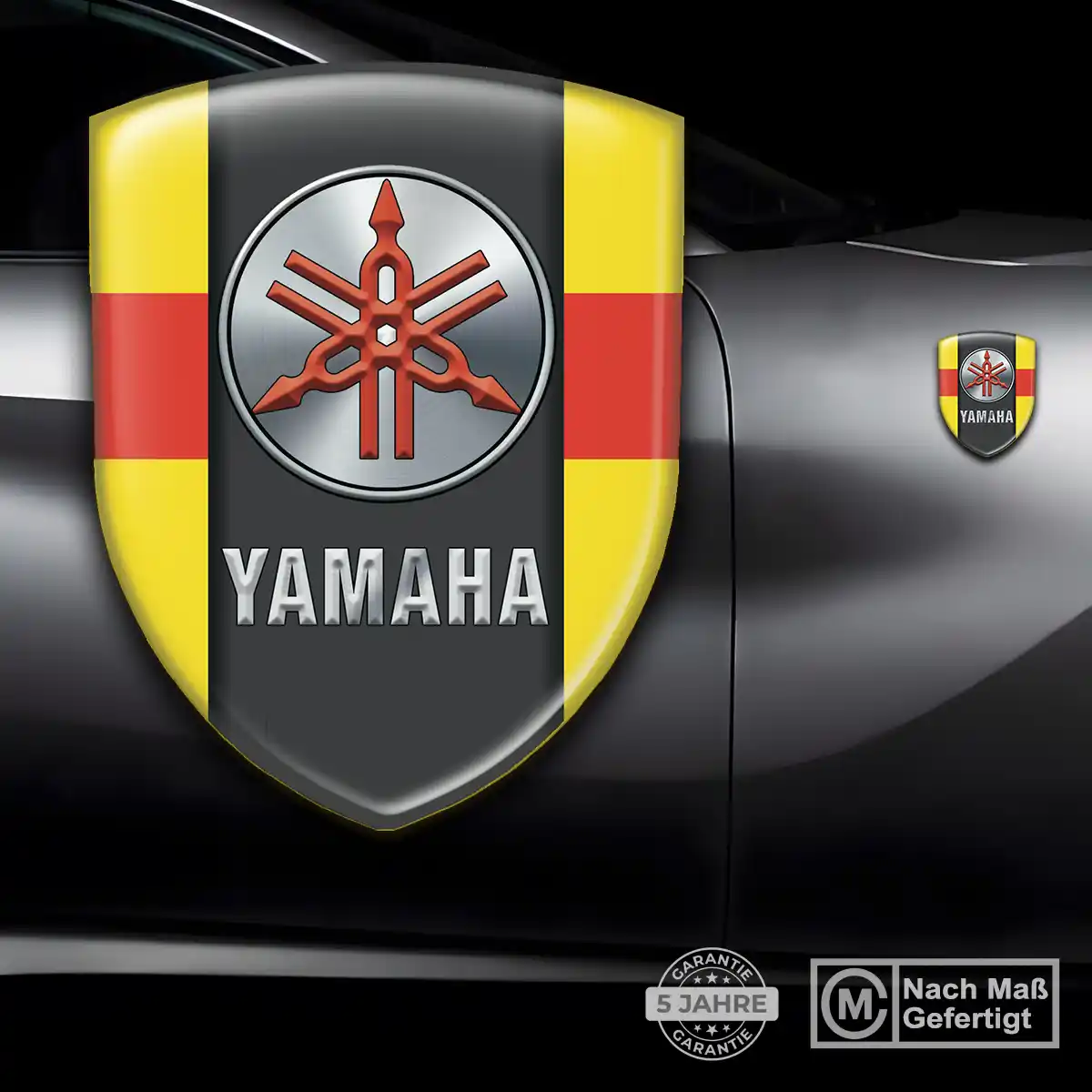 Yamaha Aufkleber Emblem Auto Interieurdesign