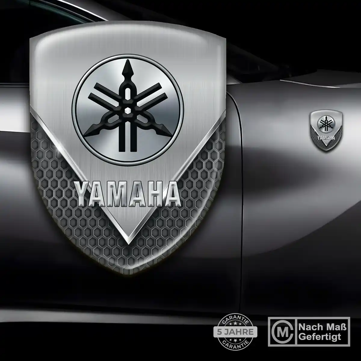 Yamaha Aufkleber Emblem Auto Premium-Edition