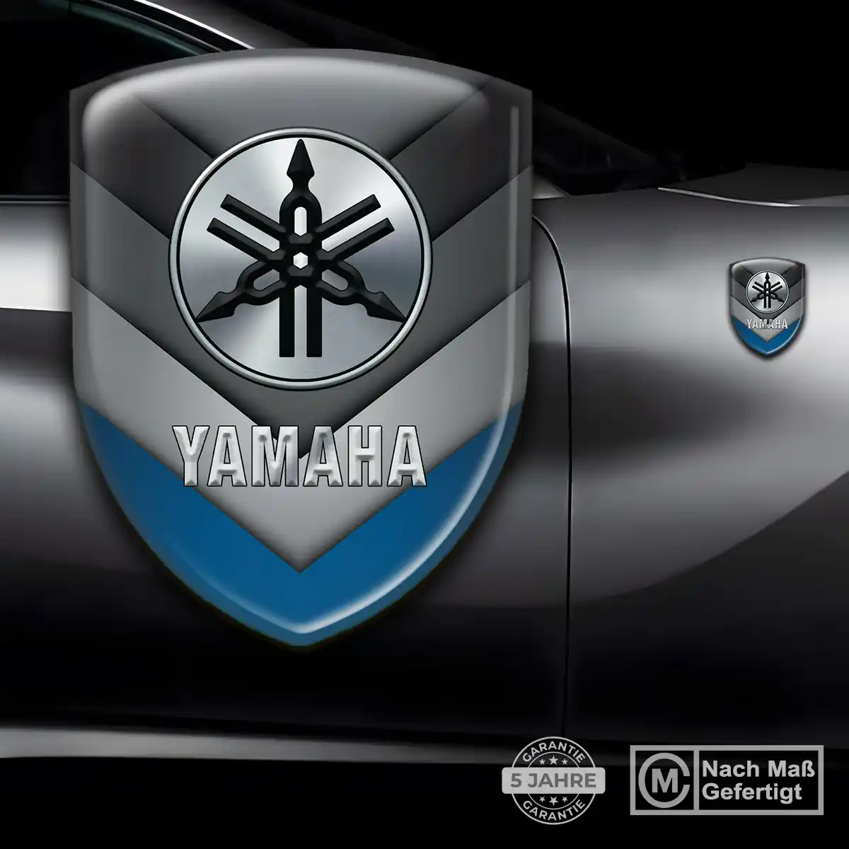 Yamaha Aufkleber Emblem Auto Stilvolles Design
