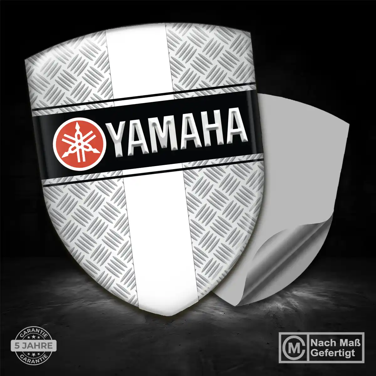 Yamaha Aufkleber Emblem Überzeugende Qualität