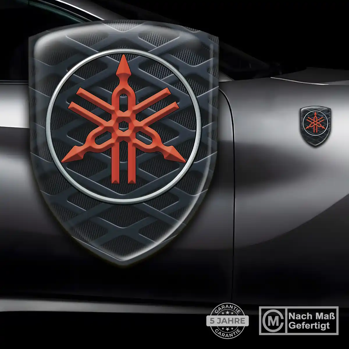 Yamaha Aufkleber Emblem Exklusiv-Edition