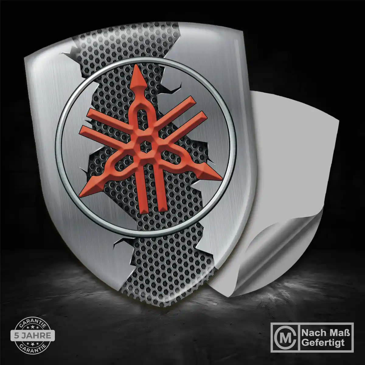 Yamaha Aufkleber Emblem Exterieurdesign