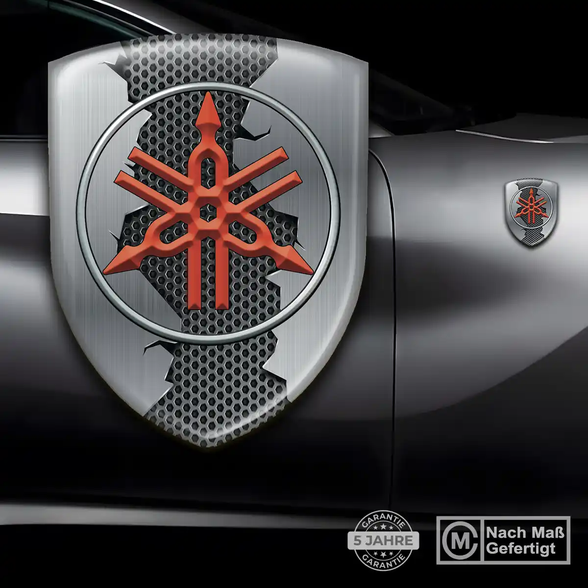 Yamaha Aufkleber Emblem Exterieurdesign