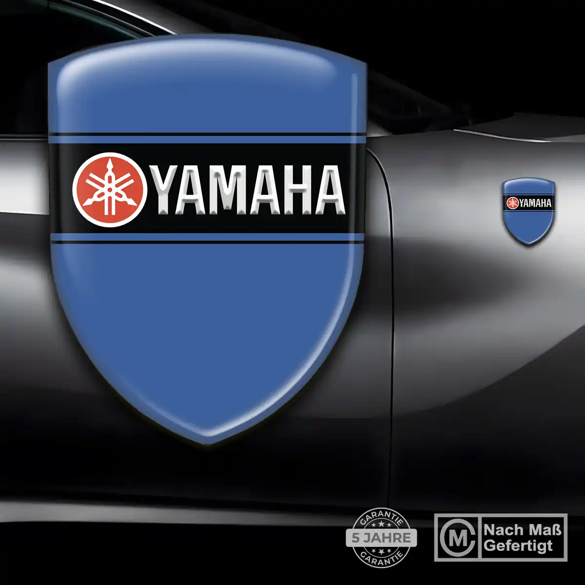 Yamaha Aufkleber Emblem Höchste Qualität