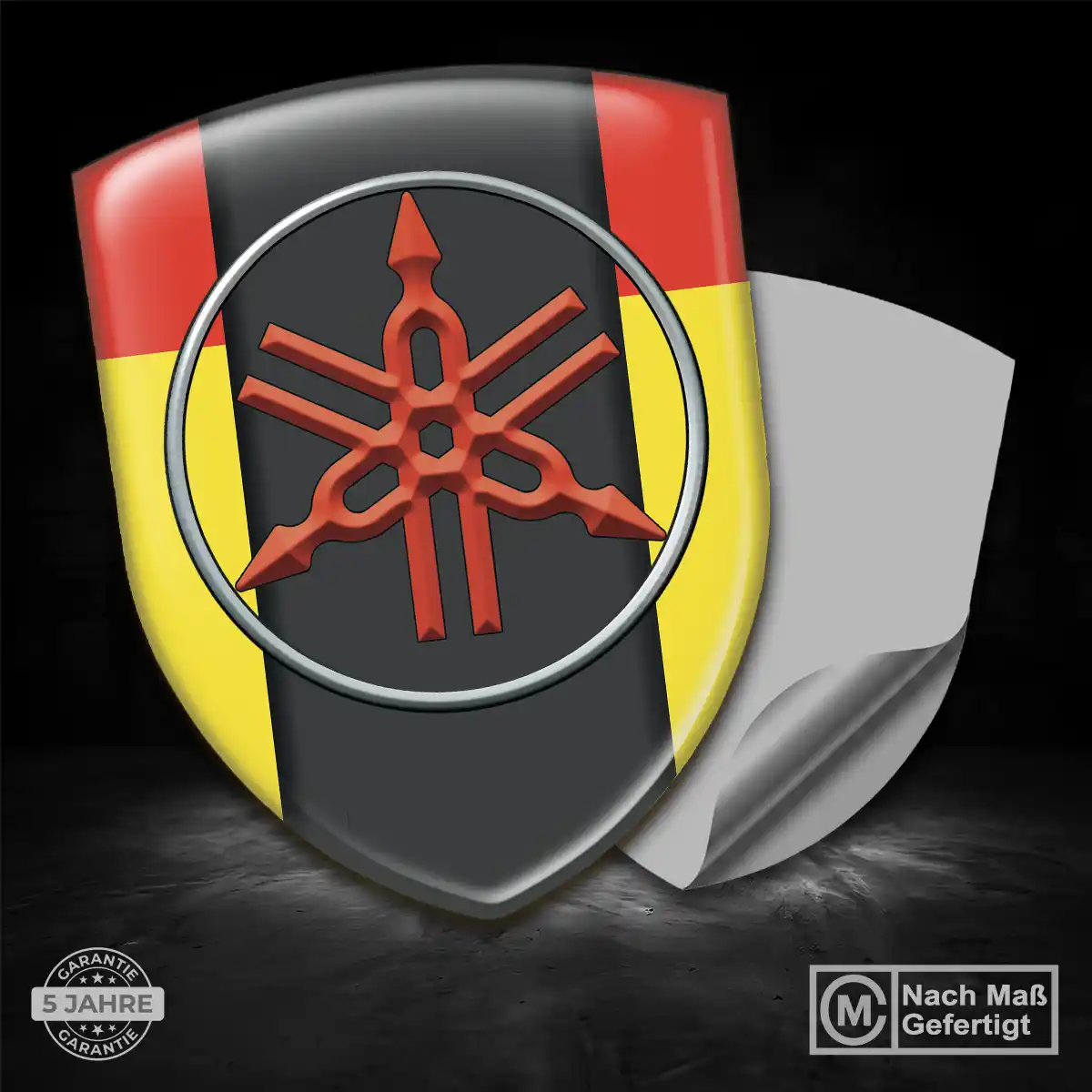 Yamaha Aufkleber Emblem Premium-Edition