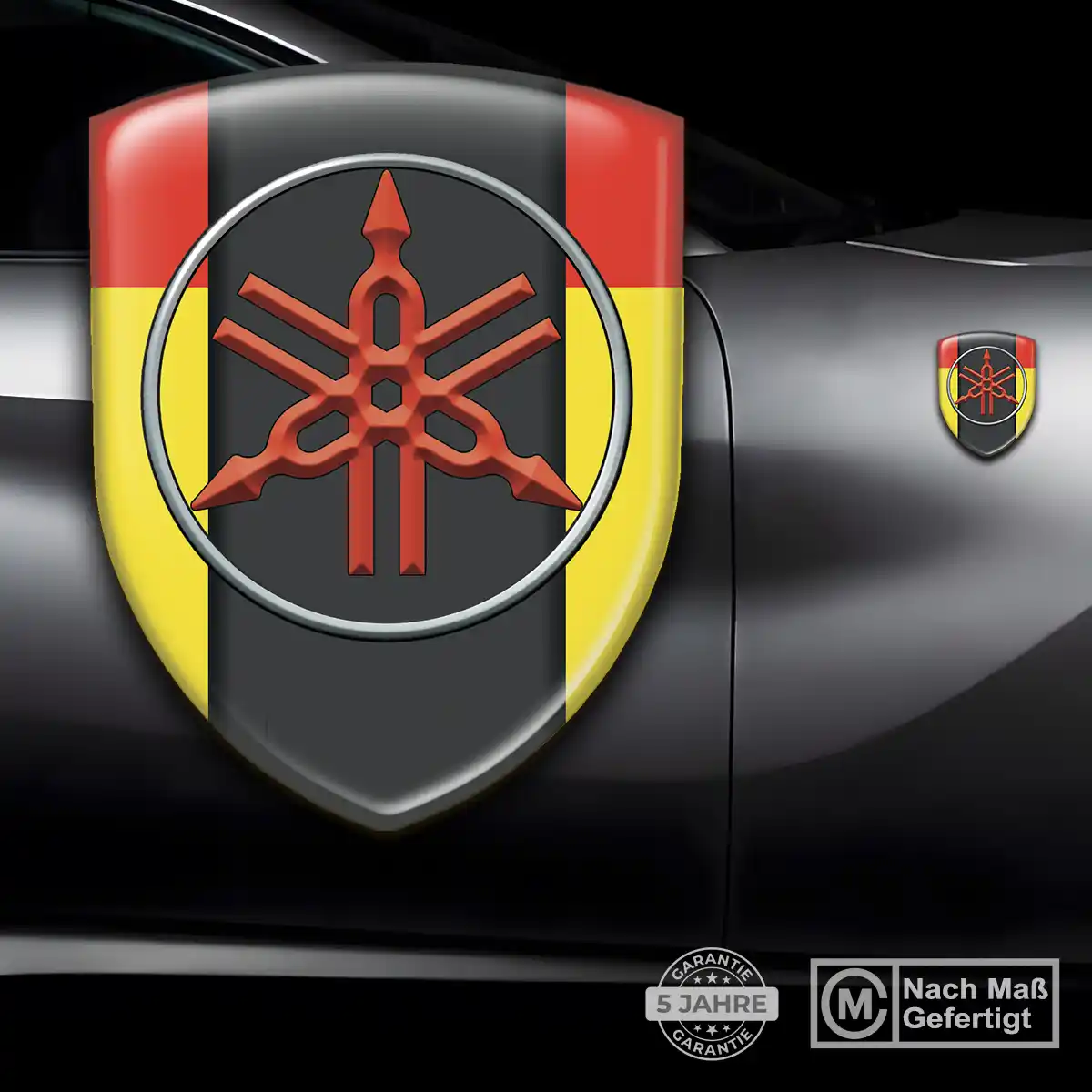 Yamaha Aufkleber Emblem Premium-Edition