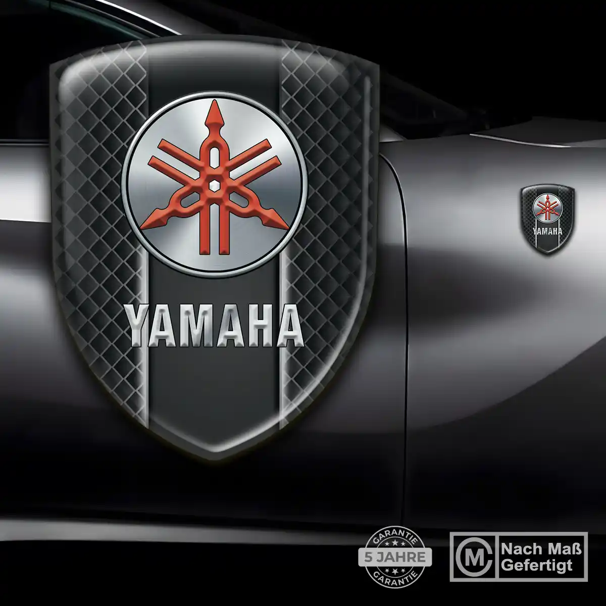 Yamaha Aufkleber Emblem Verlässliche Qualität