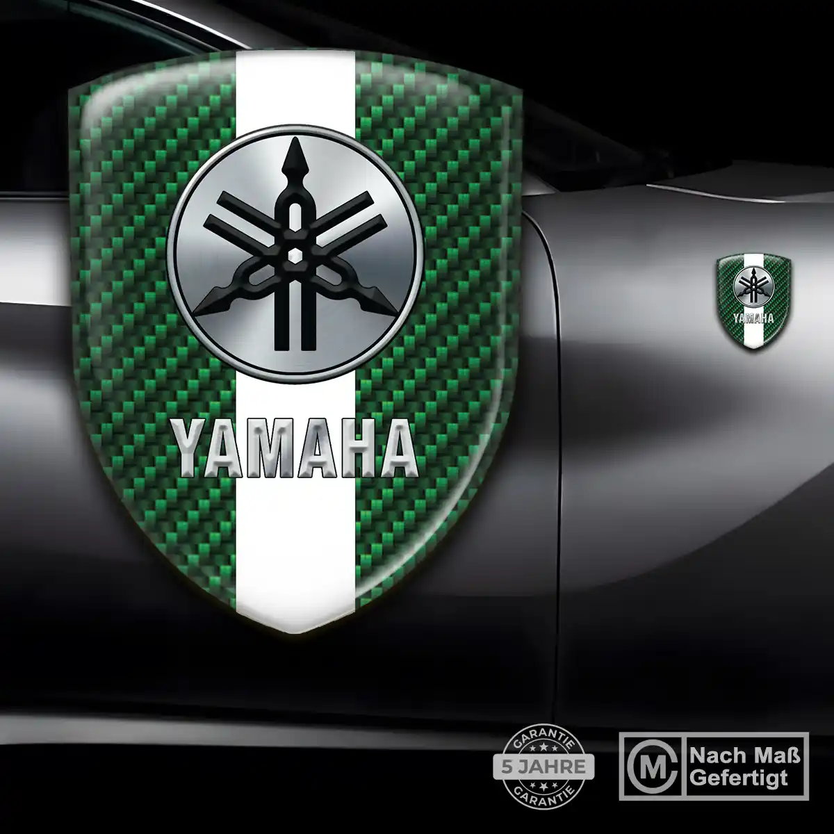 Yamaha Aufkleber Emblem Wappen Auto Überzeugende Qualität