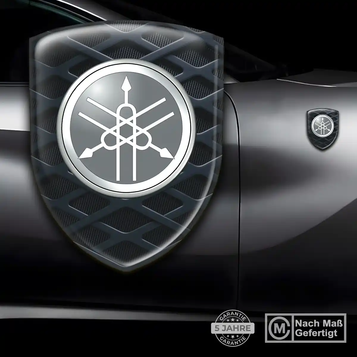 Yamaha Aufkleber Emblem Wappen Auto Exklusiv-Edition