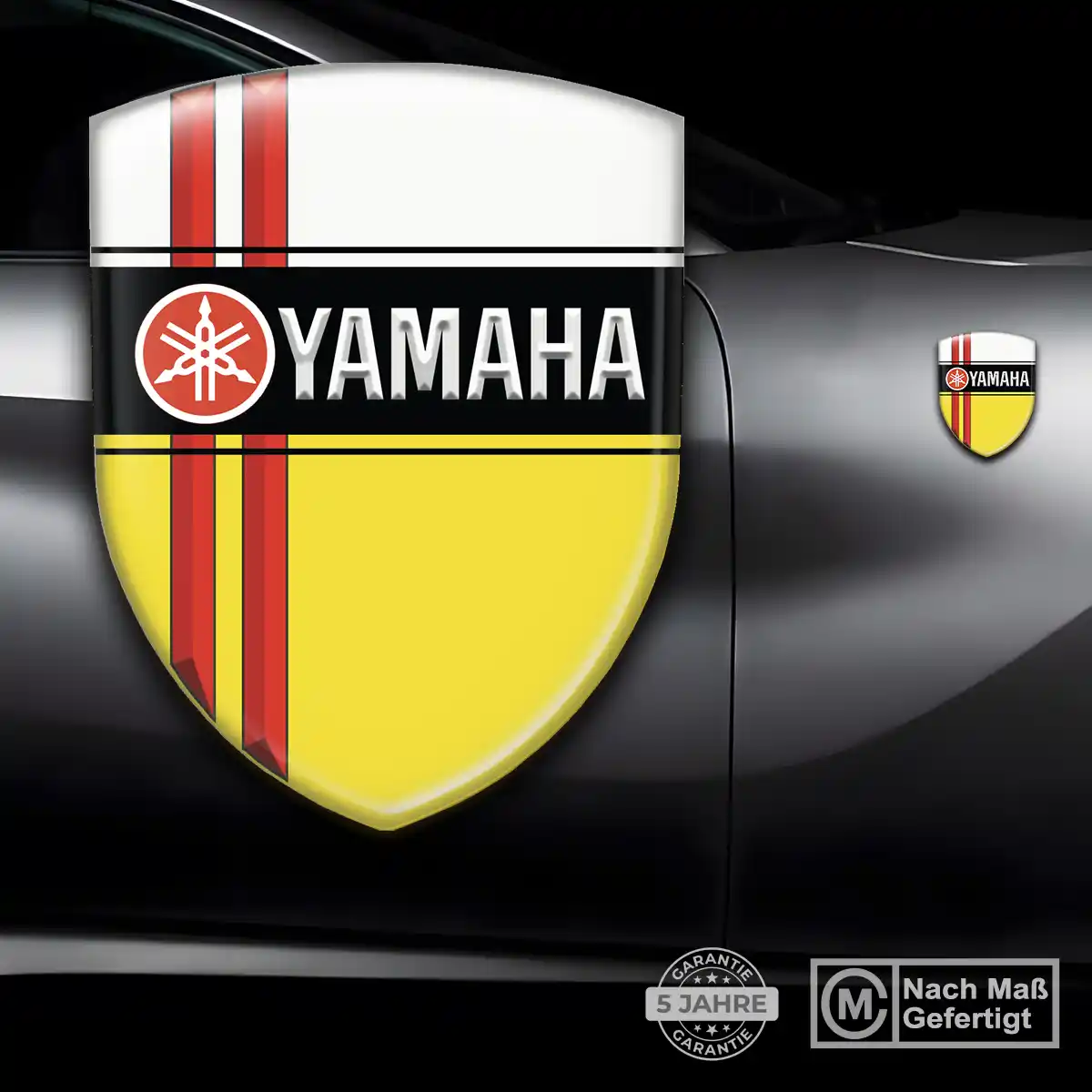 Yamaha Aufkleber Emblem Wappen Auto Exterieurdesign