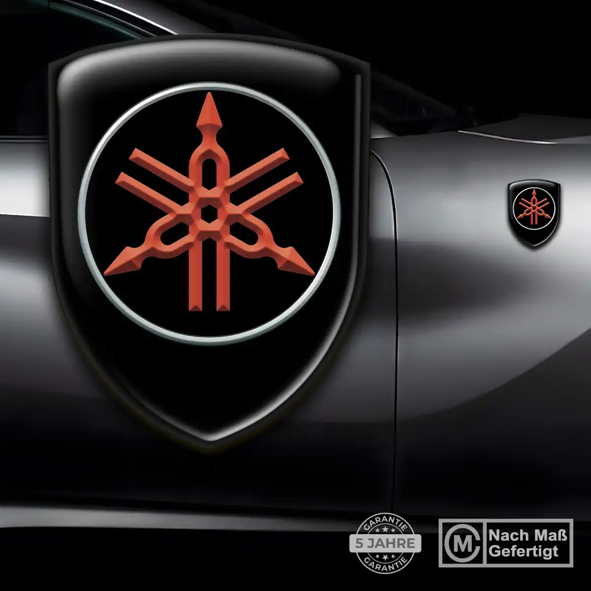 Yamaha Aufkleber Emblem Wappen Auto Höchste Qualität