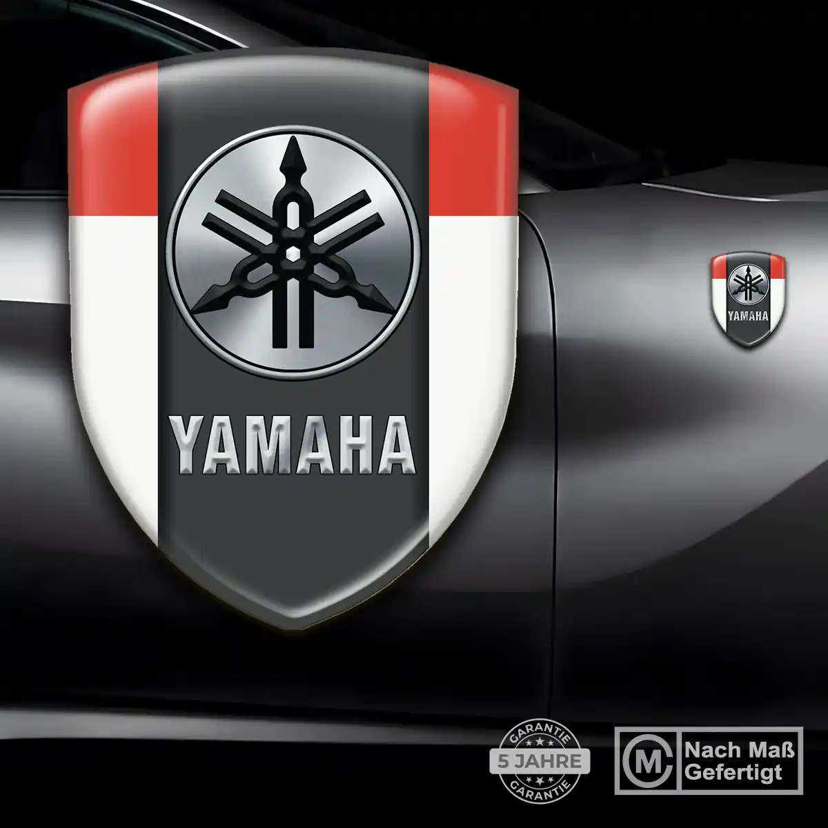 Yamaha Aufkleber Emblem Wappen Auto Hohe Qualität