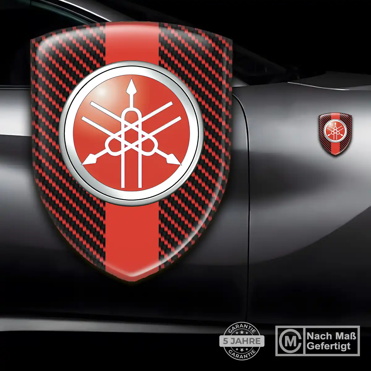 Yamaha Aufkleber Emblem Wappen Auto Interieurdesign