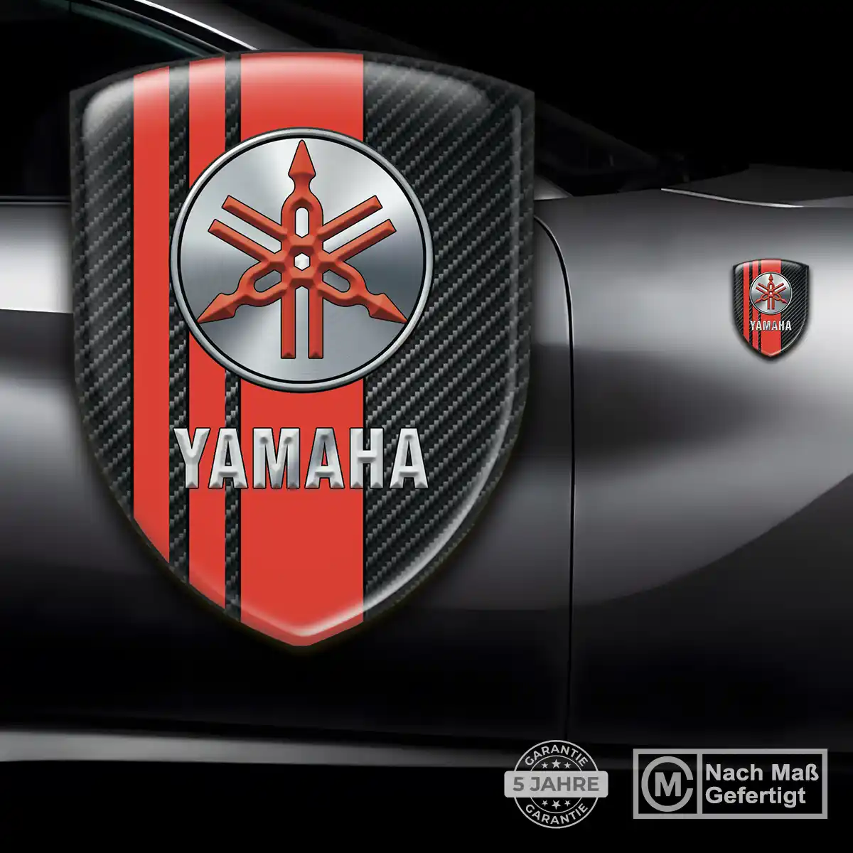 Yamaha Aufkleber Emblem Wappen Auto Limitierte Auflage