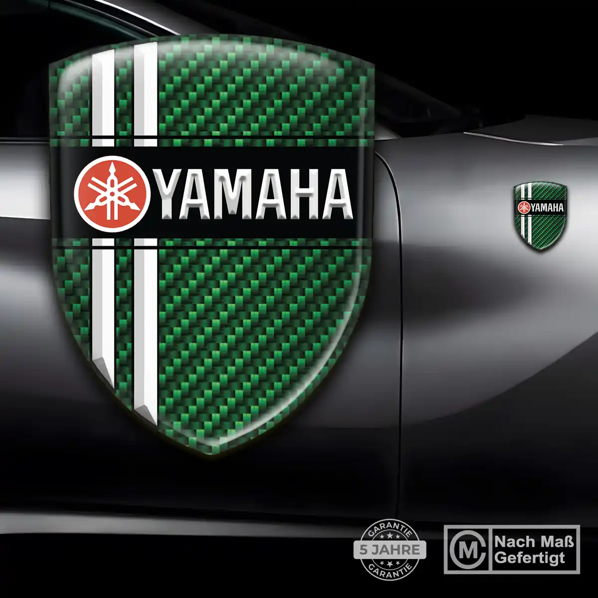 Yamaha Aufkleber Emblem Wappen Auto Markenedition