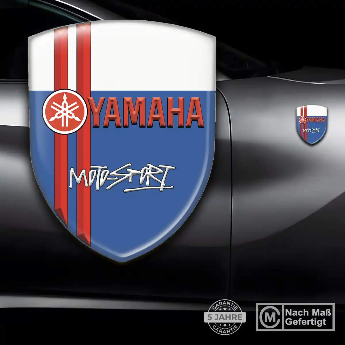 Yamaha Aufkleber Emblem Wappen Auto Modernes Design