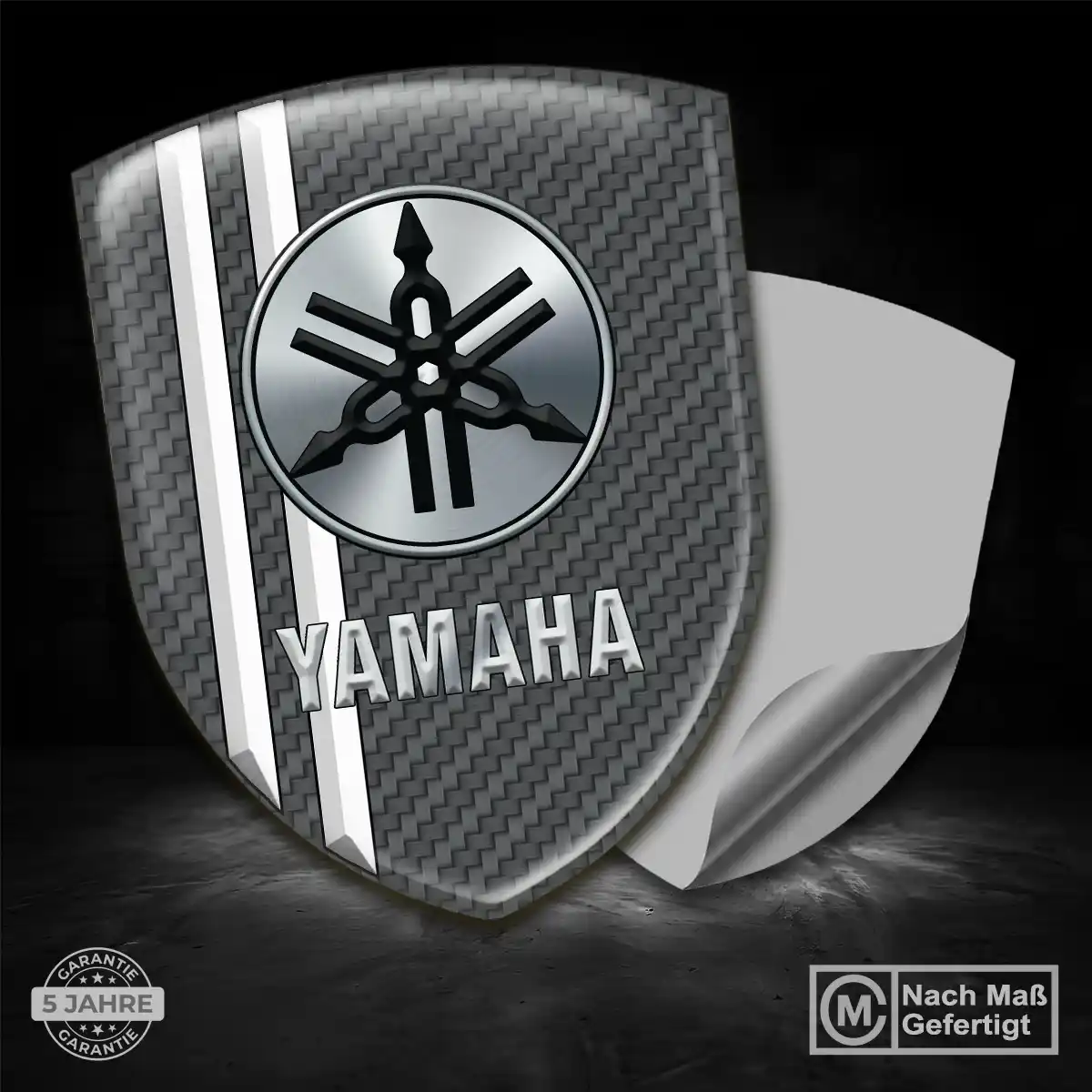 Yamaha Aufkleber Emblem Wappen Auto Stilvolles Design