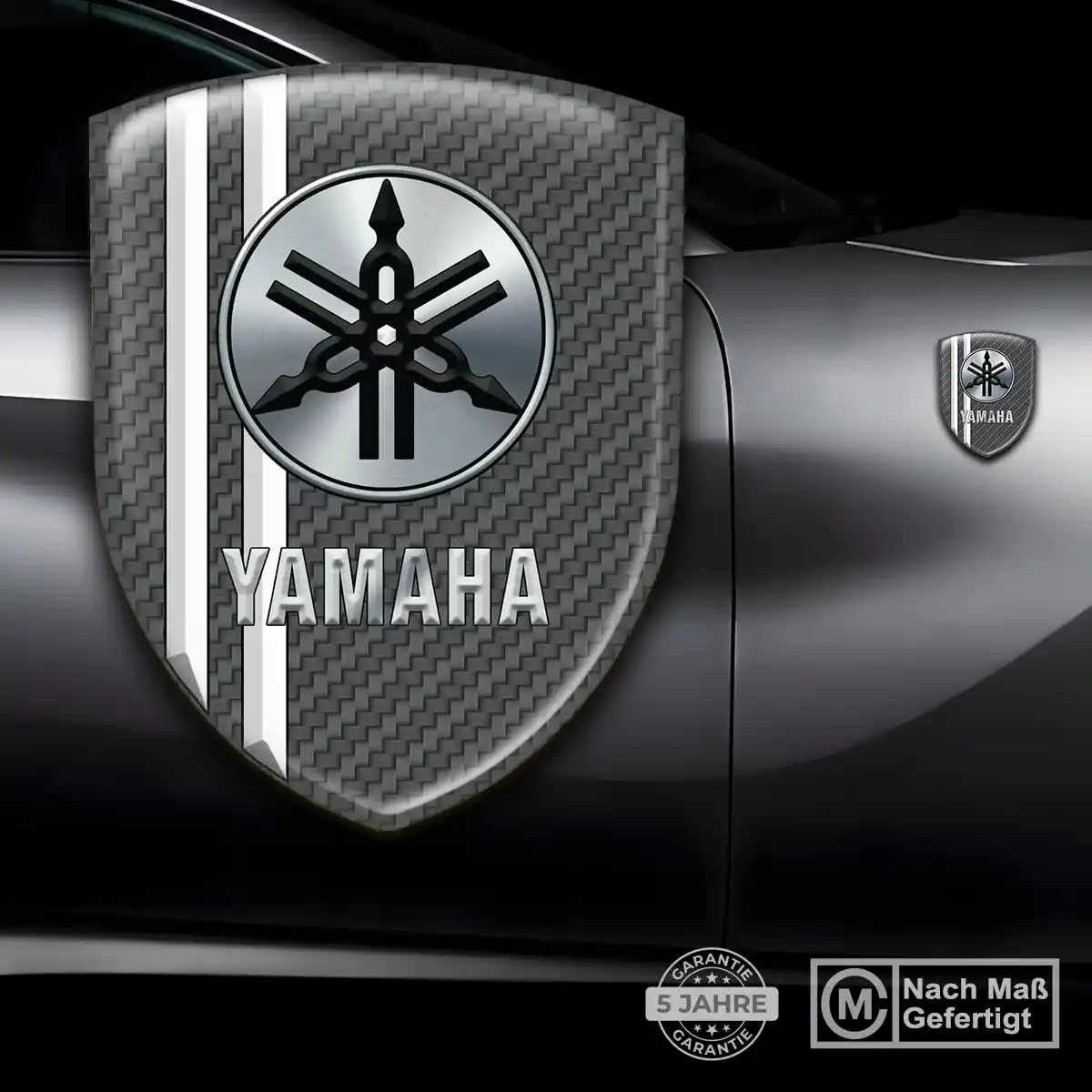Yamaha Aufkleber Emblem Wappen Auto Stilvolles Design