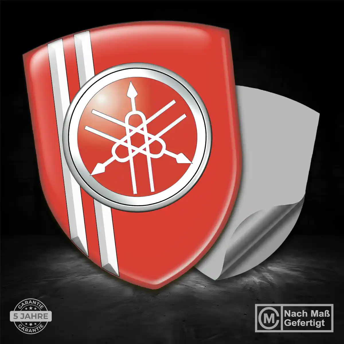 Yamaha Aufkleber Emblem Wappen Exklusiv-Edition