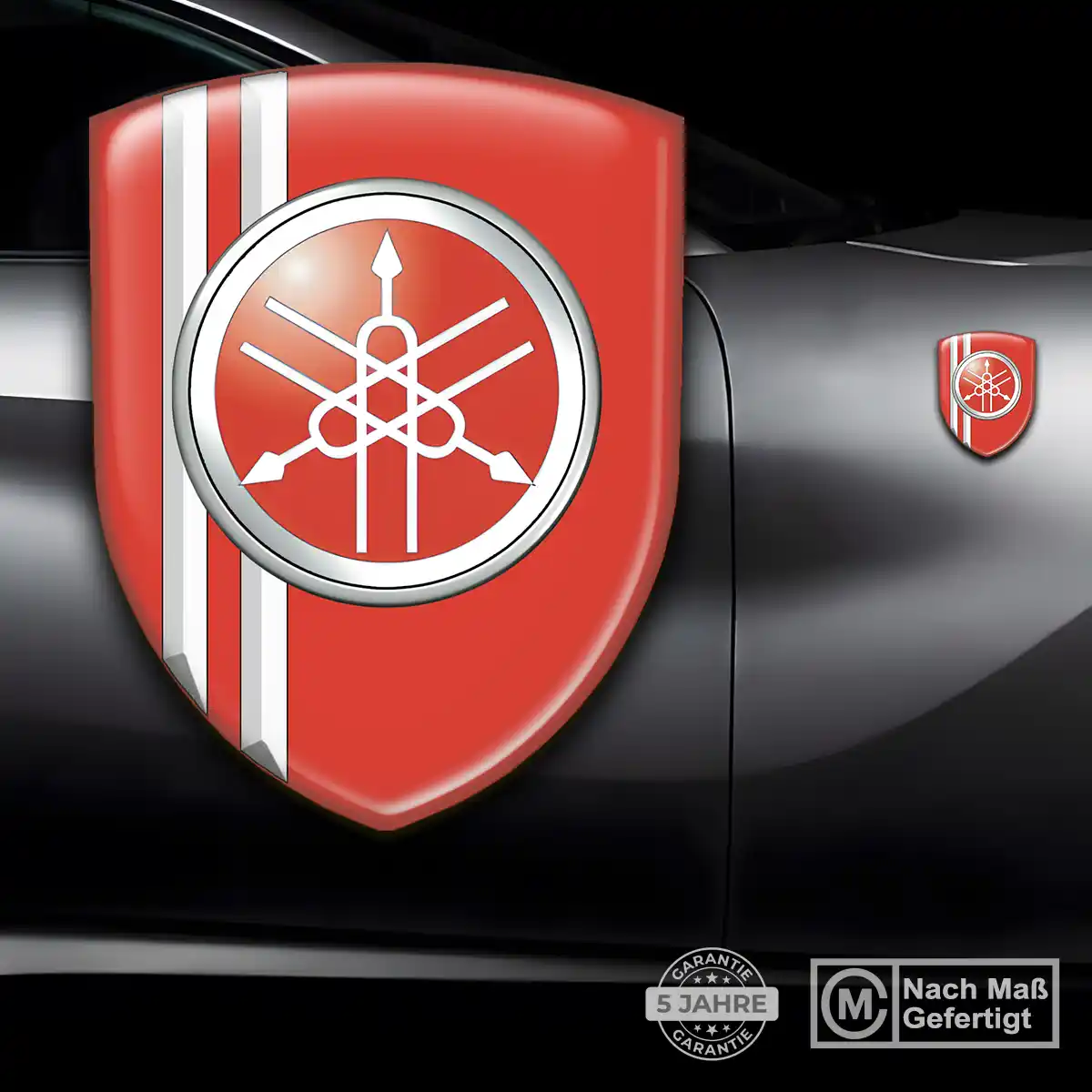 Yamaha Aufkleber Emblem Wappen Exklusiv-Edition