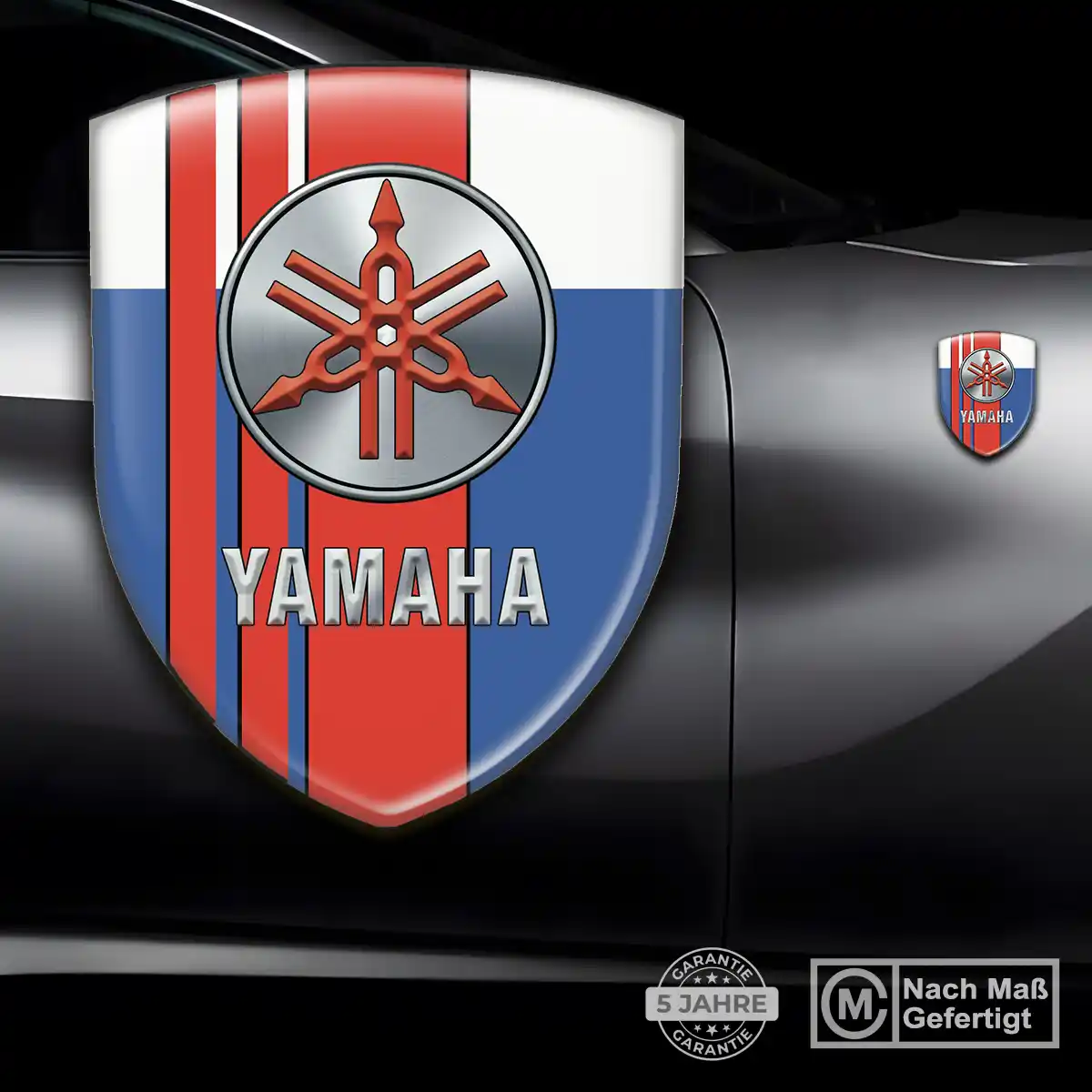 Yamaha Aufkleber Emblem Wappen Exterieurdesign