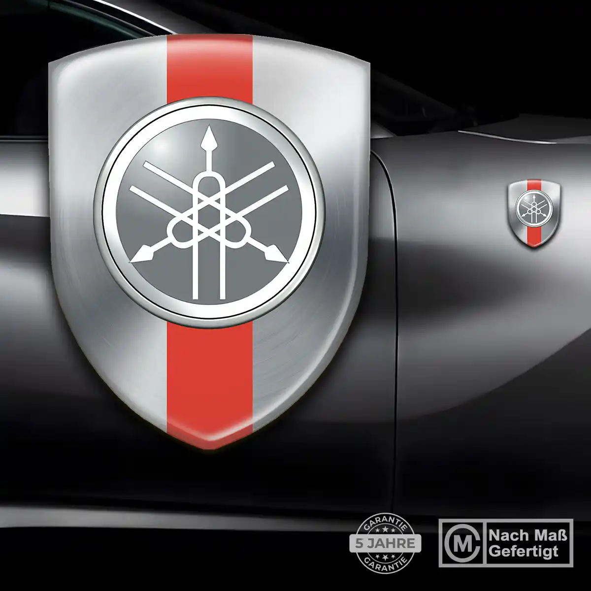 Yamaha Aufkleber Emblem Wappen Höchste Qualität