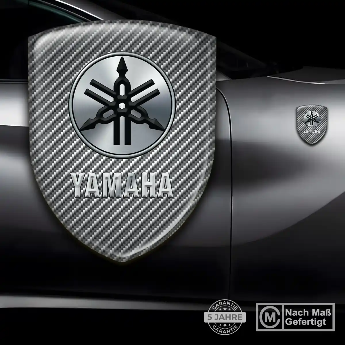 Yamaha Aufkleber Emblem Wappen Interieurdesign