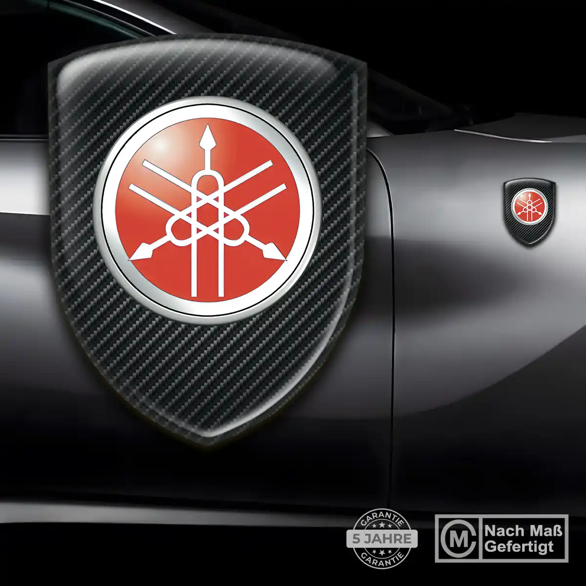 Yamaha Aufkleber Emblem Wappen Markenedition
