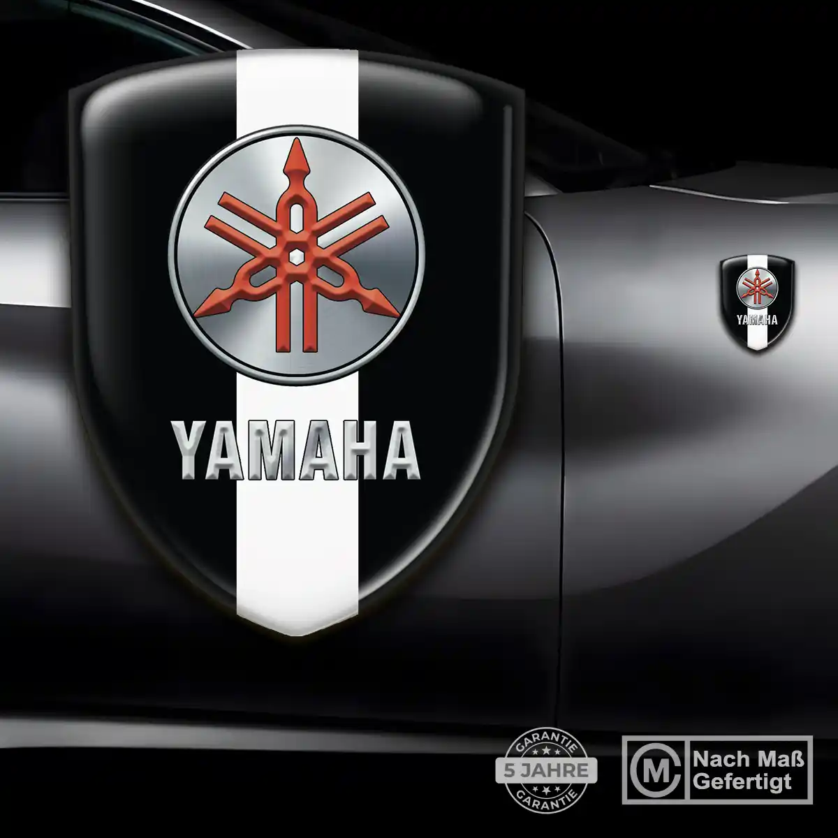Yamaha Aufkleber Emblem Wappen Prestige-Edition