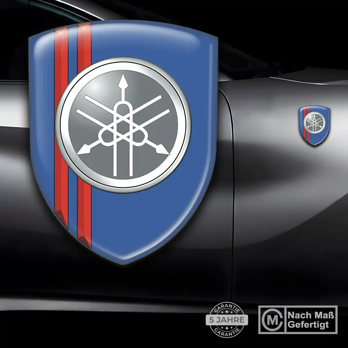 Yamaha Aufkleber Emblem Wappen Sonderedition