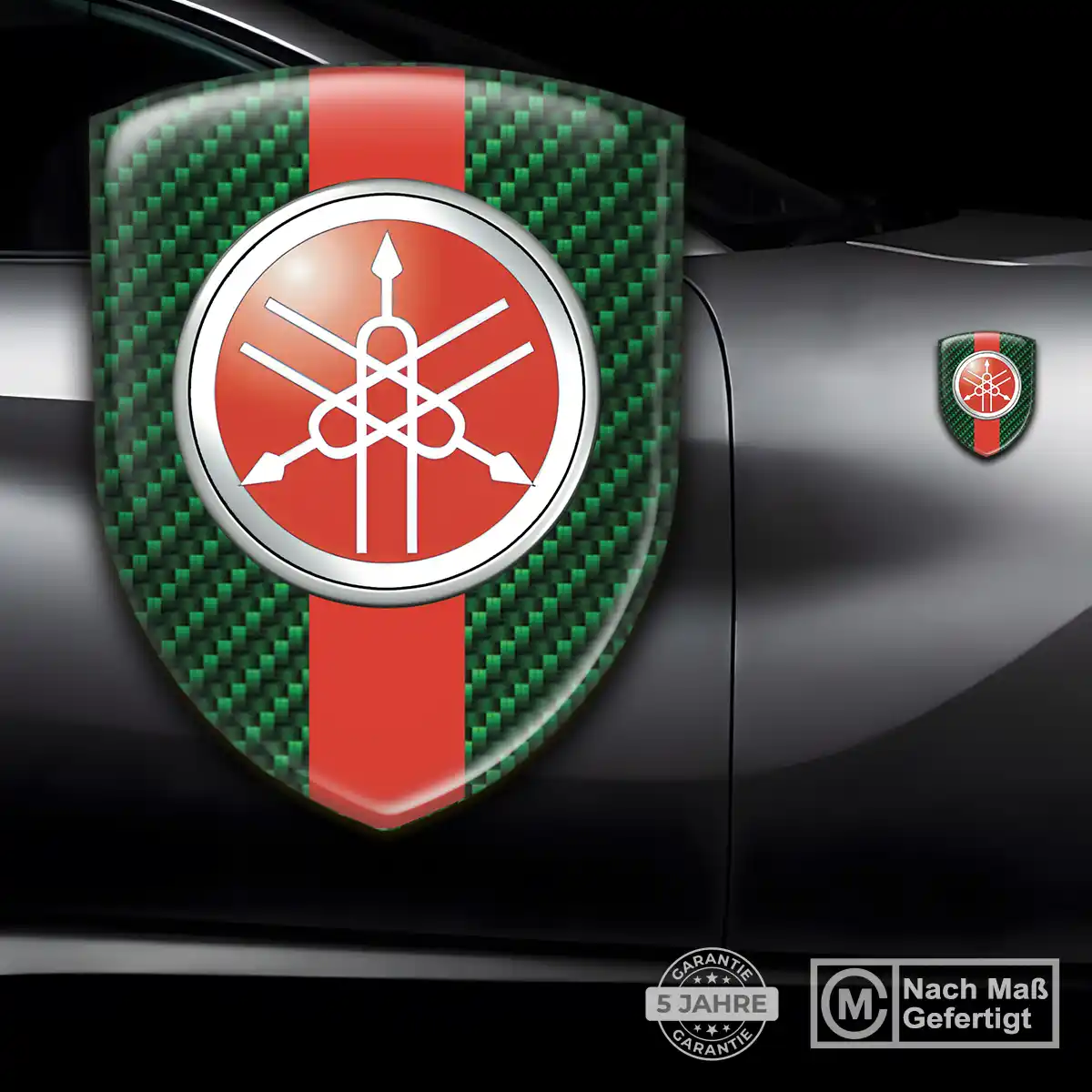 Yamaha Aufkleber Emblem Wappen Tuningfahrzeug