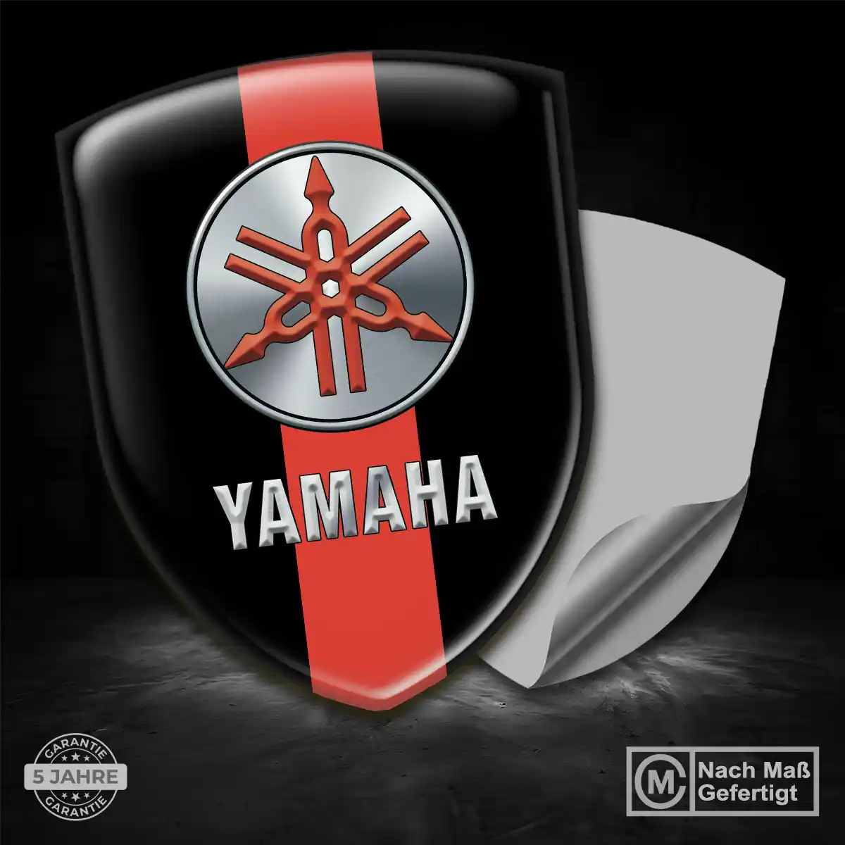 Yamaha Aufkleber Emblem Wappen Verlässliche Qualität