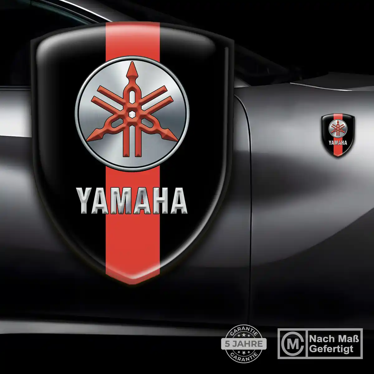 Yamaha Aufkleber Emblem Wappen Verlässliche Qualität