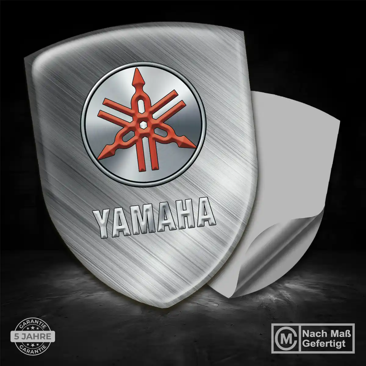 Yamaha Aufkleber Embleme Silikon Ausdrucksstarkes Design