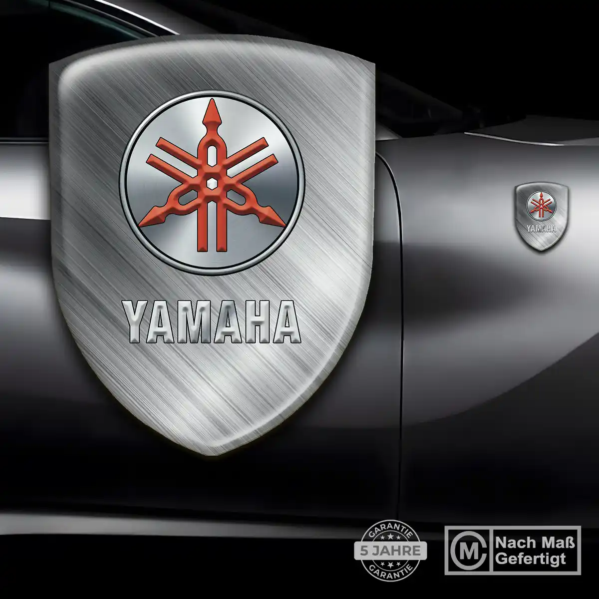 Yamaha Aufkleber Embleme Silikon Ausdrucksstarkes Design