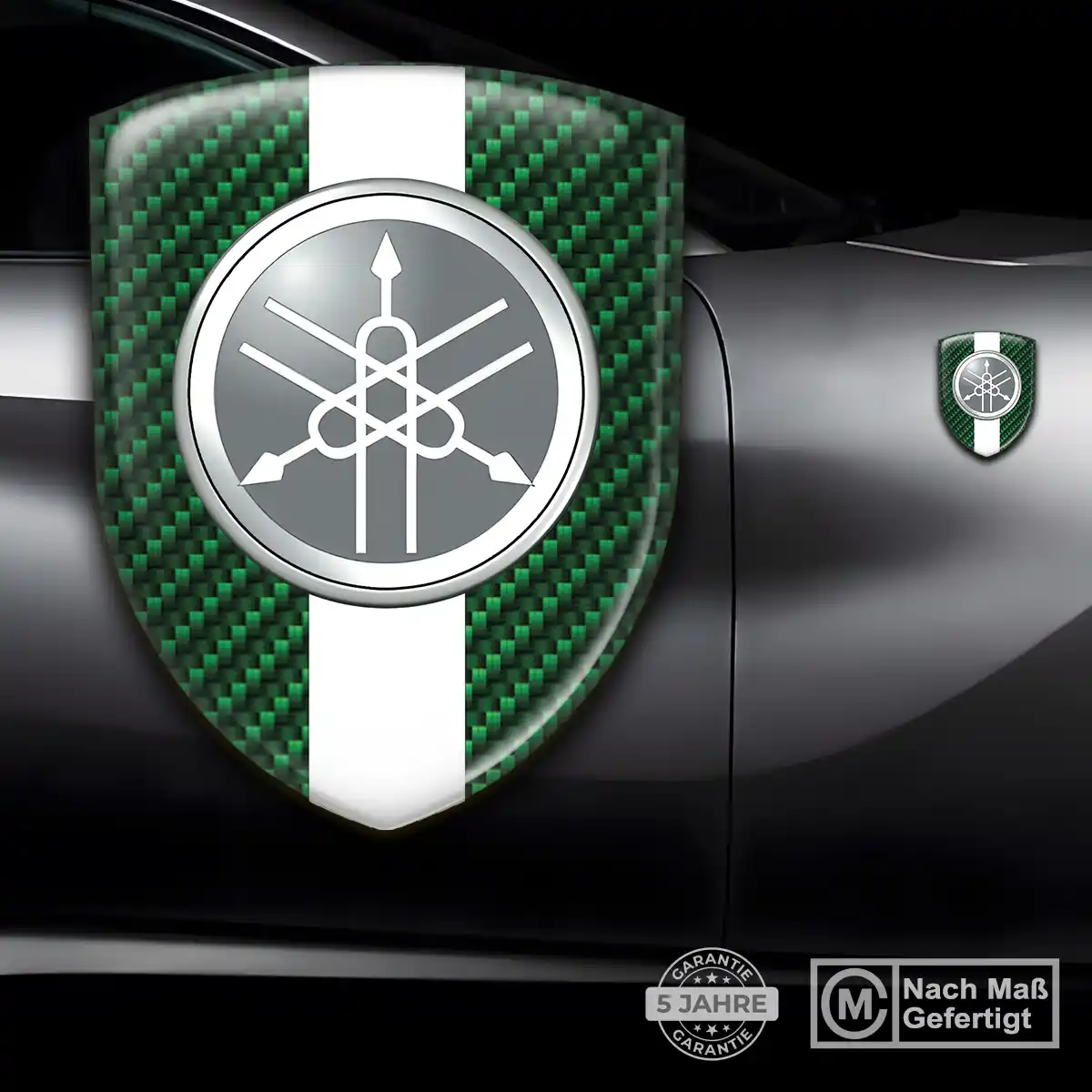 Yamaha Aufkleber Embleme Silikon Auto Edles Design
