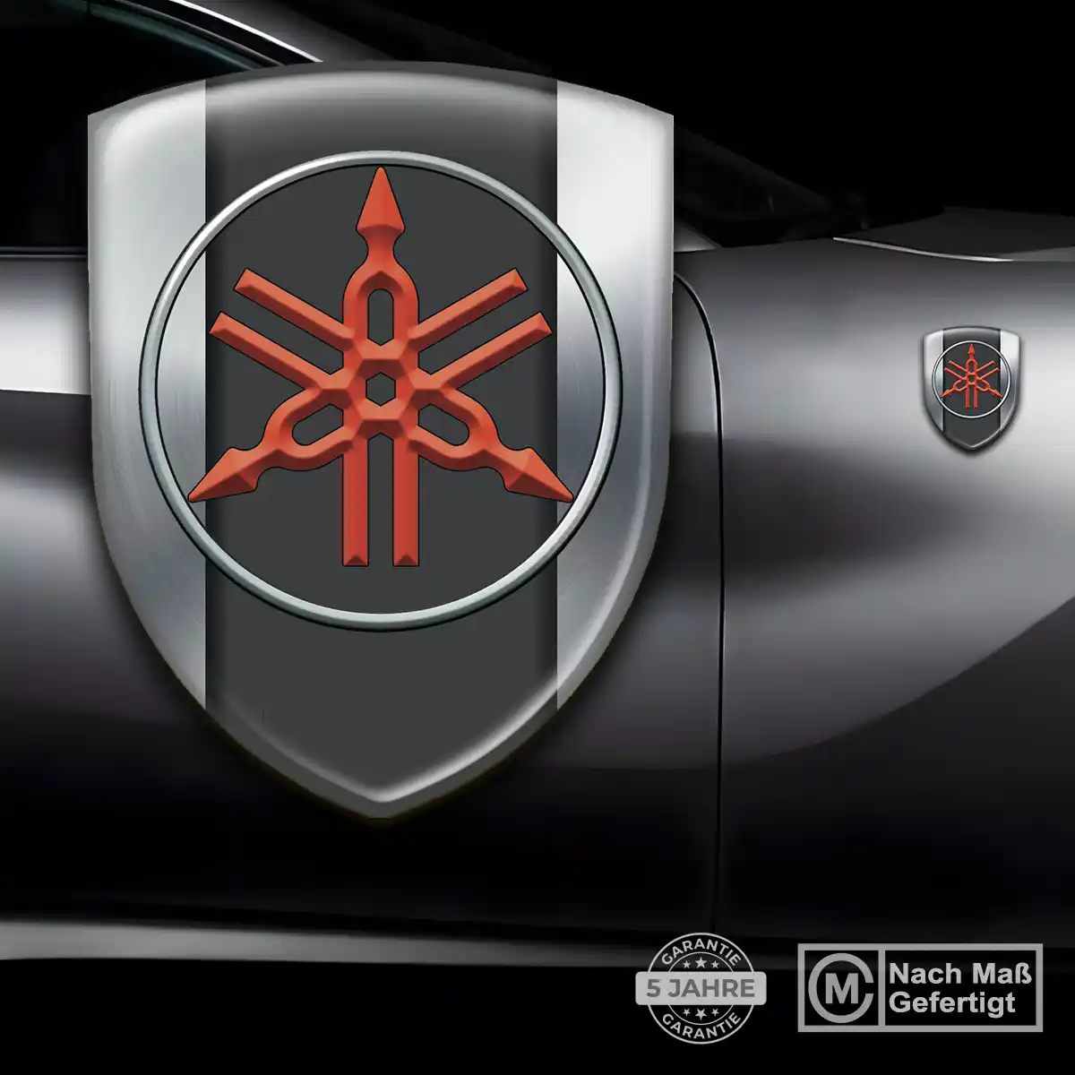 Yamaha Aufkleber Embleme Silikon Auto Exterieurdesign