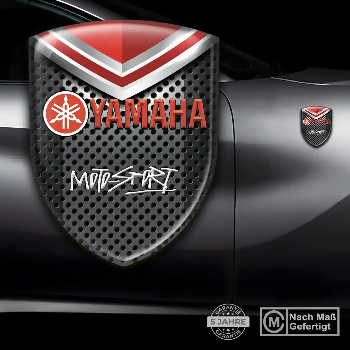 Yamaha Aufkleber Embleme Silikon Auto Luxus-Edition
