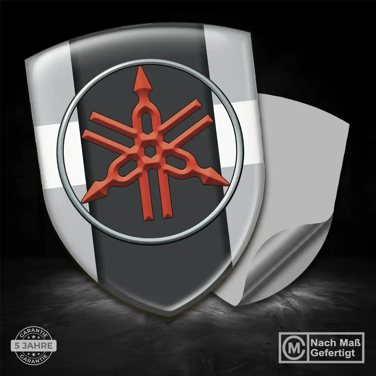 Yamaha Aufkleber Embleme Silikon Auto Markenedition